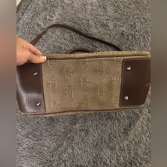 DOONEY AND BOURKE Vintage Signature Double Handle Shoulder Bag - Picture 7 of 13